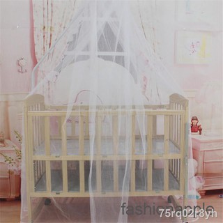 Spot goods ▥FAPH Baby Bed Mosquito Net Mesh Dome Curtain Net for Toddler Crib Cot Canopy