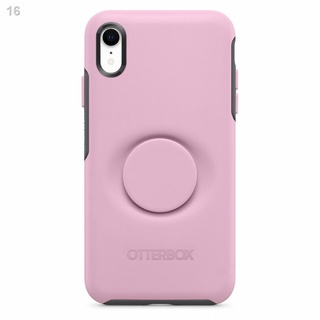 ∋▬☫OtterBox Symmetry POP-Socket Case iPhone 11 Pro Max Otterbox Casing iPhone XS MAX XR X 8 7 6s 6 P