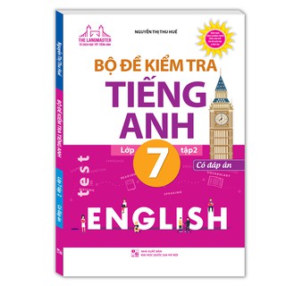 Books - Set of 7th grade English test questions - With answers