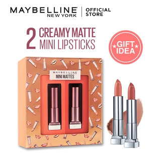 Maybelline Creamy Mattes Mini - Bundle of 2 [Lip Set]