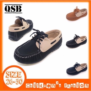 P885-1 Boys Fashion Kids Shoes Topsider (1)