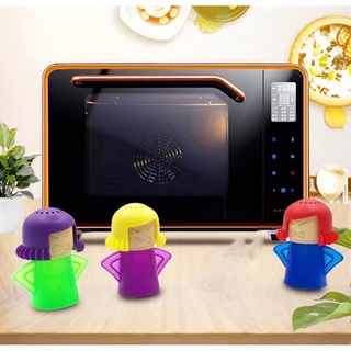 【PH STOCK&COD】Kitchen Angry Mama Microwave Cleaner Easily Steam Cleaner Appliances for Refrigerator