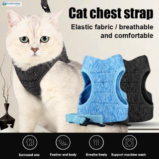 Cat Harness and Leash Breathable Lightweight Pet Small Dog Puppy Harness Leash