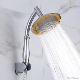 ❉❏▼【Happy shopping】 GREENMOON Bathroom Rainfall Ionic Nano Shower Head Round Chrome Ultra-thin 360°