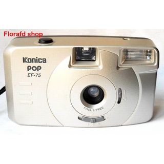 ☃▦KONICA Konica POP EF-75 fixed focus 135 film automatic point-and-shoot camera 92 new