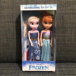 Frozen Anna and Elsa Cake Topper Toy Figure (2)