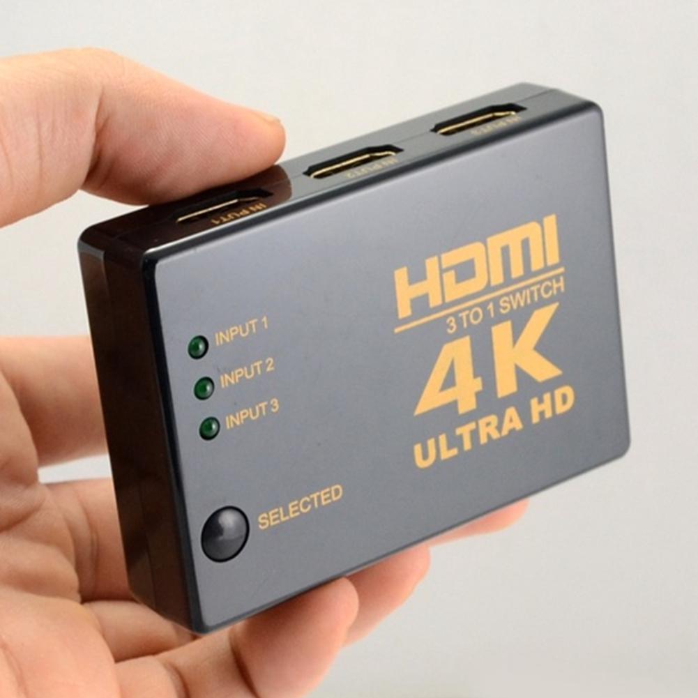 HDMI Splitter 3Port 4K*2K Switch Selector Switcher Hub