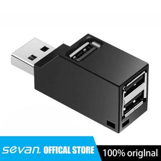 Mini Portable 3-port USB 2.0 Brancher Direct Plug USB HUB Extension Concentrator