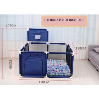 Baby Portable Playpen Folding Indoor Playground 665# (THE BALLS IS NOT INCLUDED)