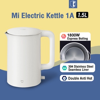 Xiaomi 1A Electric Water Kettle 1.5L Fast Hot Boiling Stainless Water Kettle Mi Intelligent Temperature
