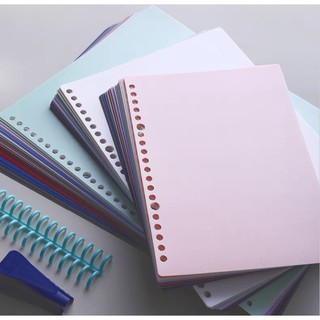 ♞Kw-trio binder notebook cover sheet front and back B5/A4