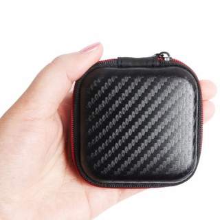 Mini Portable Protective Earphone Earbuds Bag Headphone Mp3 Case Cover USB Cable