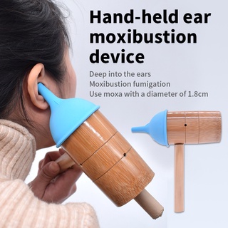 1 Set Ear Moxibustion Box Anti-Hot Moxa Burner Roll For Man Home Woman Salon Ear Care Tool For