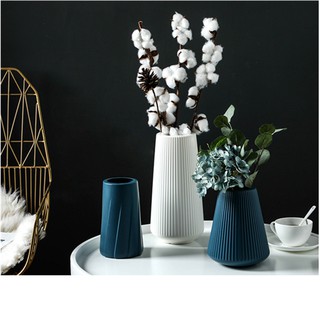 D461 Home Decor Plastic Vase Flower Container Nordic Style Plastic Flower Vase