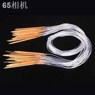 ◘♠✾FRJ✾18Sizes 40/60/80/100/120cm Tube Circular Carbonized Bamboo Knitting Needle Set