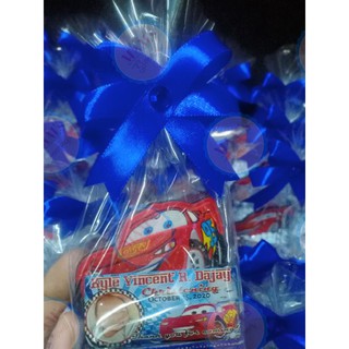 CARS MC QUEEN RUBBERIZED SOUVENIR FOR BIRTHDAY & CHRISTENING
