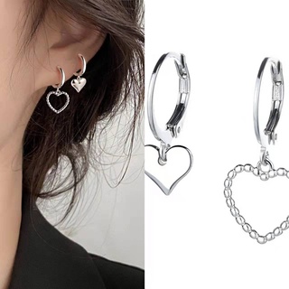 Korean Pearl Silver Earrings for Women Crystal Tassel Elegant Oversized Stud Earrings Jewelry Accessories (6)