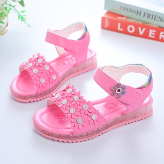 new fashion sandals for girl no heels sandals for kids girls size31-36 (5)