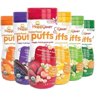 HAPPY BABY organic superfood puffs
