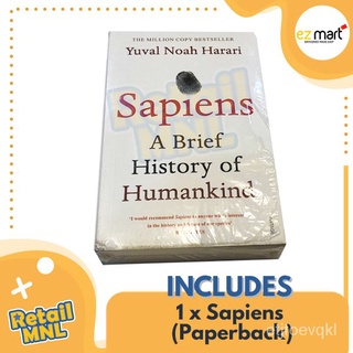 Retailmnl Sapiens: A Brief History of Humankind Non-fiction Book