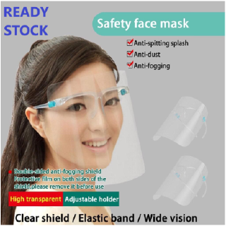 Wholesale price（Glasses+Mask）waterproof and Anti-fog Dental Face Shield Anti-fog Mask Protective Isolation Glasses (1)
