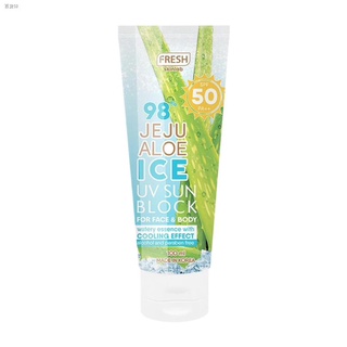 Featured✎♗┅Fresh Jeju Aloe Ice Sunblock SPF50 100ml
