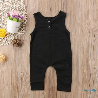 ✿ℛ0-18m Cute Infant Kids Baby Girls Boys Sleeveless Romper Jumpsuit Clothes Outfits