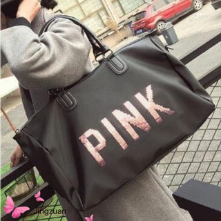 pink travel sports bag