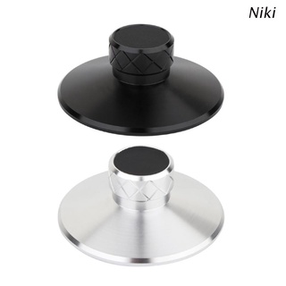 Niki Aluminum Vinyl Record Audio Disc Turntable LP Stabilizer Weight Vibration Balanced Clamp Damper