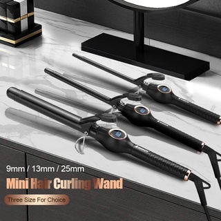 ❃9/13/25mm Professional Small Curling Iron for hair Portable Ceramic Curling iron Hair Curler Hair S