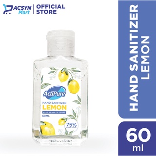 Actipure - Hand Sanitizer 60ml (LEMON)