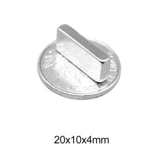 5/10/20/50PCS 20x10x4 Strong Quadrate Neodymium Magnet 20mm*10mm Permanent Magnet Sheet 20x10x4mm
