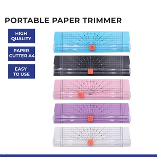 ✹✱Officom Mini Portable Paper Trimmer Paper Cutter A4 With Free 5 Extra Blade