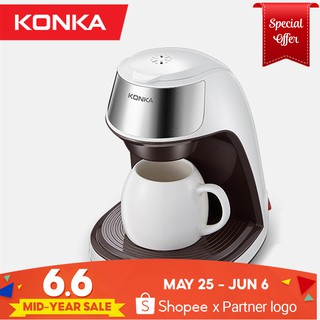 KONKA Single Serve Coffee Maker 300ml Coffee Thermal Drip Instant Coffee Machine With Coffee Cup
