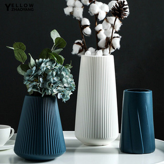 ❁Vase Creative Hydroponic Plastic European Style Flower Pot for Home