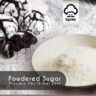 SugarMan (5lbs / 2.2kg) Peotraco Powdered / Icing / Confectioner’s Sugar