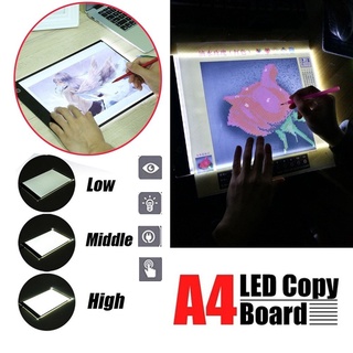 【Ready Stock】keyboard case ✒♘✚Digital A4 LED Graphic Tablet for Drawing Sign Display Panel Luminous