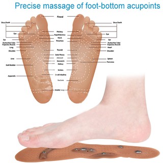 1 Pair Magnet Therapy Insoles Shoe Pads Massage Insole (6)