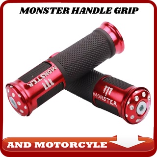 And Motorcycle Handle Grip Monster