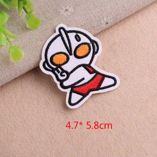 Ultraman Patch On Iron On Patch Badge Jacket Jeans Clothes Fabric Applique DIY