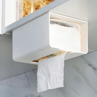 4k HD TV BoxSmart box✺【Punch-free】tissue Box Car Tissue Holder Paper Bathroom Living Room Wall-mount