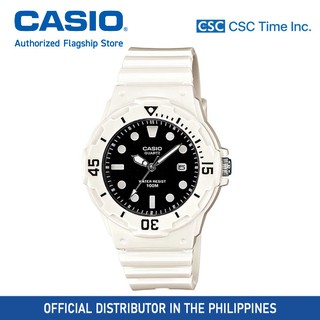 Casio (LRW-200H-1EVDF) White Resin Strap 100 Meter Quartz Watch for Women
