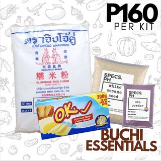 Kakanin Buchi Kit (glutinous rice flour + sesame seed+ cheese)