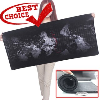 Extra Large World Map Design Long Extender Mouse Mat 300*800*2mm, 400*900*2mm Gaming Mouse Pad