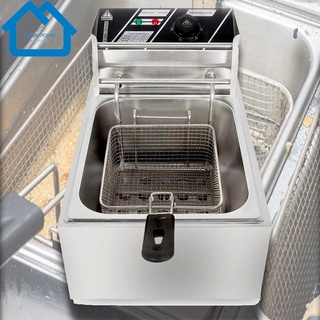 Ready Stock/♂Electric Deep Fryer Stainless Steel Frying Machine AS220