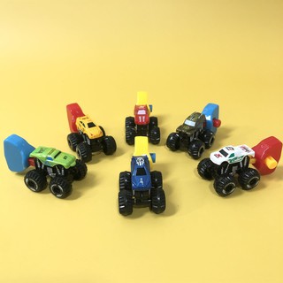 Monster Jam Mini Launching car, Die-Cast Mini Car, Collectible Mini Die-Cast