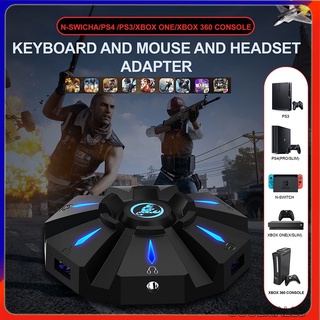 COD HXSJ P9 Controller Gaming Keyboard Mouse Converter Adapter for PS4/PS3/Xbox One/Xbox 360/Switch Consoles COOL