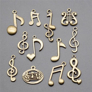 Note Charms Diy Fashion Jewelry Accessories Parts Craft Supplies Charms For Jewelry Making