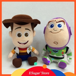 20cm Disney Toy Story 3 Woody Buzz Lightyear Plush Toys Soft Dolls Gift For Kids
