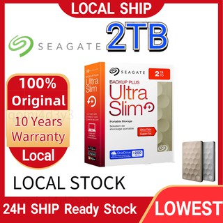 Seagate 2TB Backup Plus Ultra Slim External Hard Drive